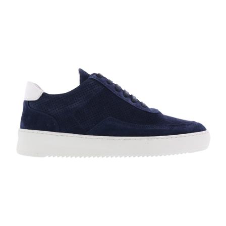 Filling Pieces Mondo Ripple Perforated Sneakers Blå, Dame, Størrelse: 37 EU