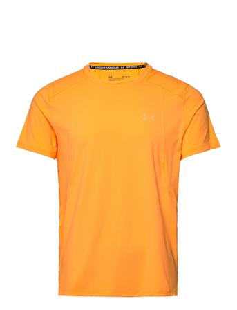 Ua Iso-Chill Laser Tee T-shirts Short-sleeved Gul Under Armour