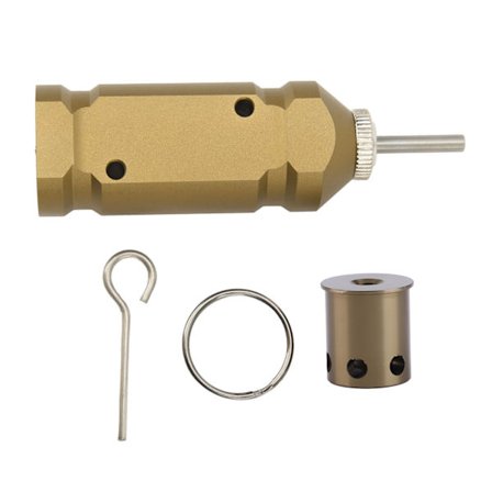 Perimeter Trip Alarm Aluminiumlegering Utlösningskabel Tidig Varningssäkerhetssystem för Camping Egendomssäkerhet Olivgrön