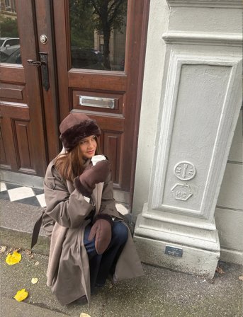 Becksöndergaard Doa Shearling Mitten - Brown - 7.5