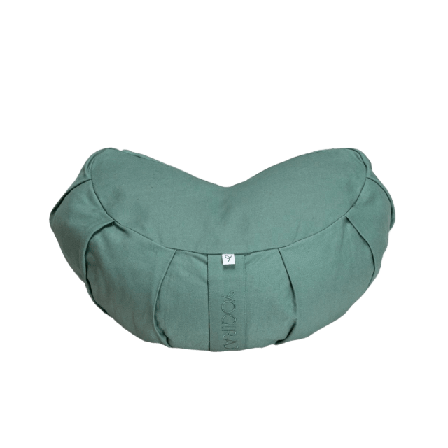 Yogiraj Meditationskudde Meditation Cushion, Crescent Sporttillbehör Unisex Grön