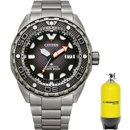 Citizen - Herrklocka - Automatisk - Analog - Grå titanarmband - NB6004-83E