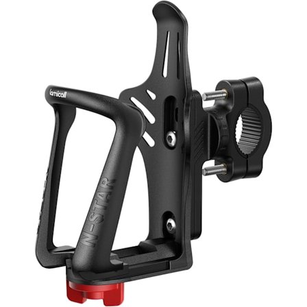 Cykel Vattenflaskhållare - [Passar 1,9-2,8" Diameter Flaska] [För Styre