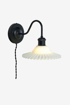 Aneta Lighting - Vegglampe Silvia - Svart - Vegglamper - Fra Homeroom
