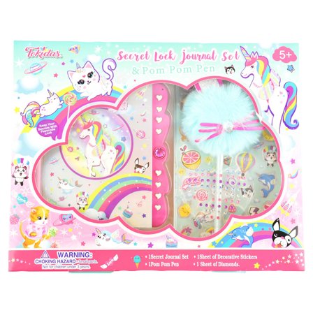 Päiväkirja Secret Journal Setti