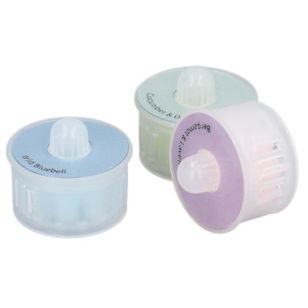 3 kpl Robotti-imurin tuoksukapseli Ilmanraikastin Lisätarvike Metsäkukka Bergamotti ja Laventeli Kurkku ja Tammi T9 AIVI:lle