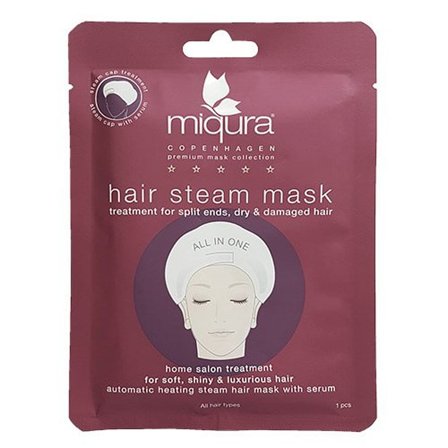 MIQURA Hair Steam Mask 1 stk., Hår, Shampoo & Hårpleje, Hårkur