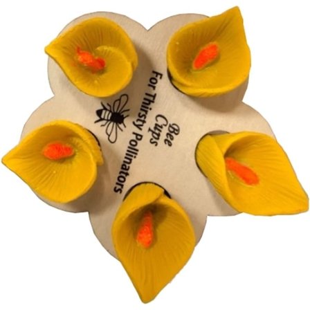 Bi insekt drikkekop, bi drikkekopper til haven, mini drikkekopper bruges af bier i haver.-Xin A6