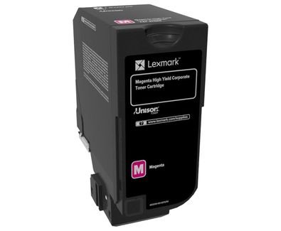 LEXMARK Høy ytelse - magenta - original - tonerpatron - LCCP, Lexmark Corporate