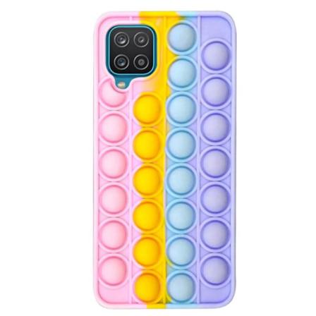 Samsung A22 4g Skyddande Skal Fidget Toy Pop-it V2 Multifärg