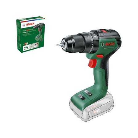 Bosch UNIV IMPACT 18V-60 SOLO Slagborhammer uten batteri og lader, Maskiner
