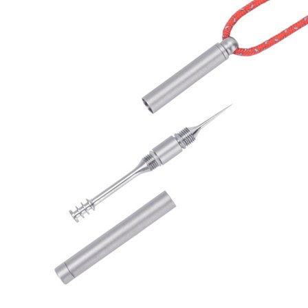 Bärbar Öronvaxborttagare Personlig Vård Verktyg Metall Tandpetare Tålig