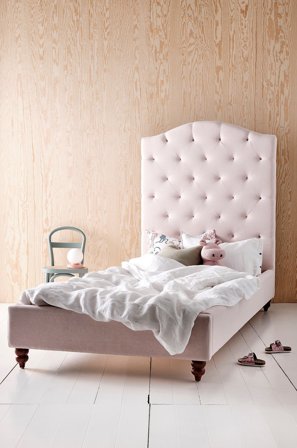 Jotex - Barneseng 90x200 Cm Lys rosa - DREAMLAND - Kjøp Barnesenger & sprinkelsenger hos Jotex