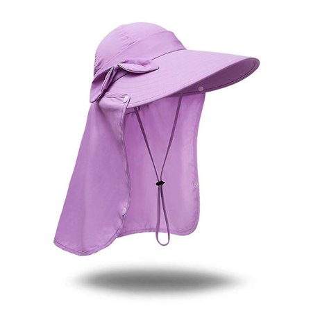 Naisten aurinkolippalakki Upf+50 Irrotettava läppä Leveälierinen Visiiri Aurinkosuojaus Vaellushuovat