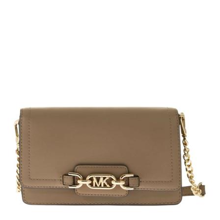 Michael Kors, Cross Body Bags Bruin, Dames, Maat:ONE Size,leer