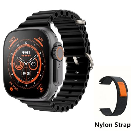 Ny Smart Watch Ultra 8 NFC GPS Track 49mm Herre Dame Smartwatch Series 8 Termometer Bluetooth-opkald Vandtæt Sport Til Apple