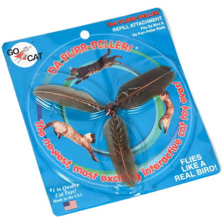 Go Cat - Da Bird Da Purr-Peller Da Purr-Peller Refill katteleketøy Mix 17 cm - Katt - Katteleker & viftepinner - Viftepinner & viftestenger - ZOO.no