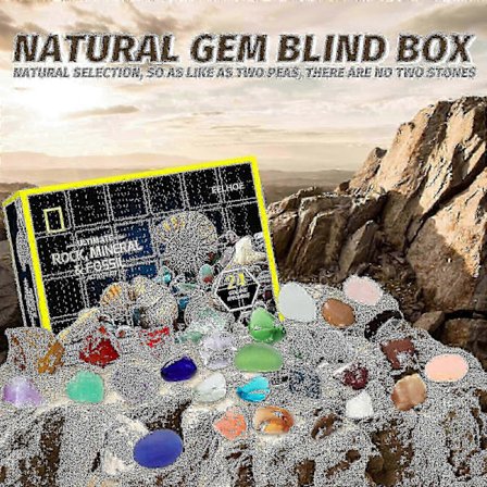 EELHOE Julklappsbox Julmalms-presentbox Nedräkning 24:e Överraskningspresentbox Blind Box -