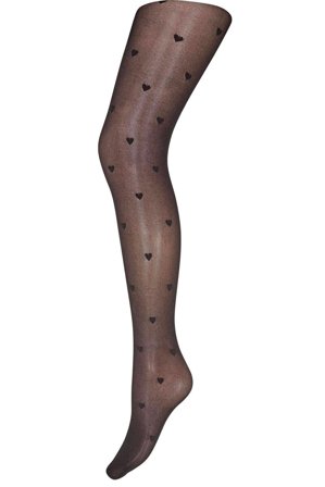 Tight Heart 30 den L/XL