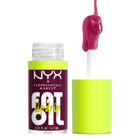 NYX Professional Makeup Fat Oil Lip Drip Läppglans Unisex Röd 4,8 ml
