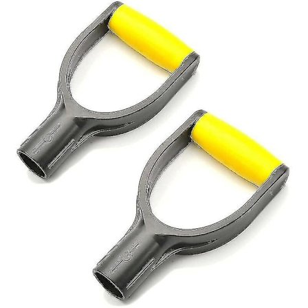 Lapiokahva puutarhan lapiointiharavoille 2 kpl Keltamusta (hy)