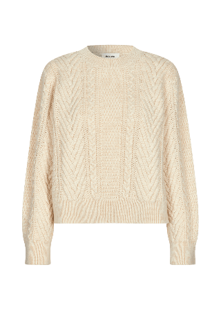 Modström Grannonmd O-neck Tröjor Dam Vit L