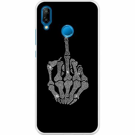 Huawei P20 Lite Premium Skal Fuck You Bling