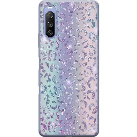 Kompatibel Mobilcover til Sony Sony Xperia 10 III Glitter Leopard