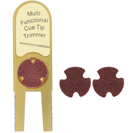 Kompakt Biljardkö Spetsformare Polerare Glättare Trimmer Multifunktionell Metall