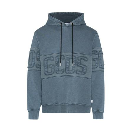 Gcds, Long sleeve sweatshirt m 01s 112-02 Czarny, Mężczyzna, Rozmiar: S