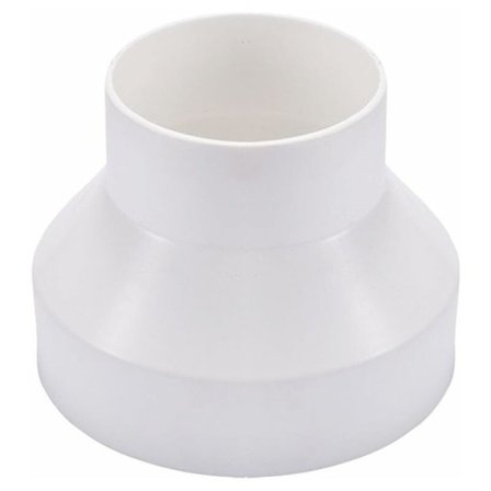 Kanaladapter, Udsugningsventilator Kanalreduktionsadapter til Ventilationskanal (200 mm til 150 mm)