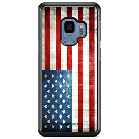 Bjornberry Skal Samsung Galaxy S9 - USA Flagga
