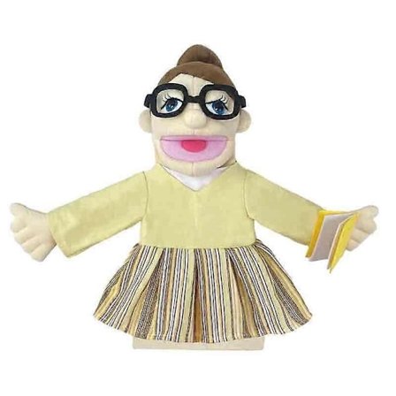 Myk plysjleke Hånddukke Morsomme dukker leke Profesjonell karakter Hånddukke, 50% rabatt - Perfekt