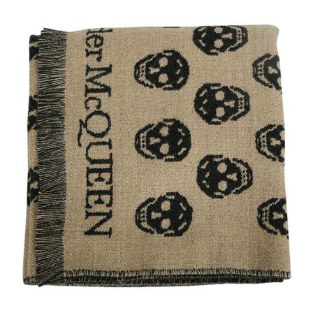 Alexander McQueen, Wool scarf Beżowy, Mężczyzna, Rozmiar: ONE Size