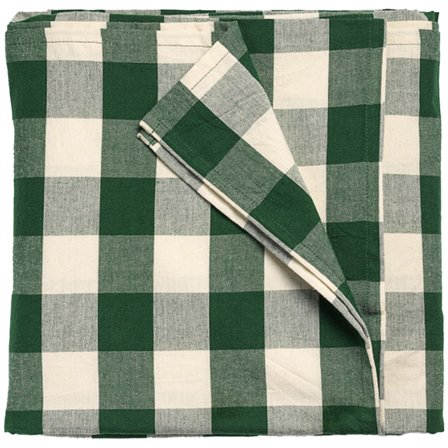 Midnatt Elsa pöytäliina 250 × 145 cm, vihreä/beige