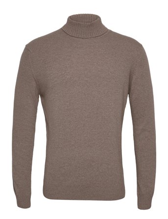 Oscar Jacobson Salim Rollneck - Beige - XXL