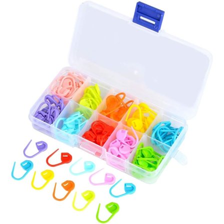 Maskmarkörer för Virkning 120st Låsbara Markörer Stickning, ZQKLA