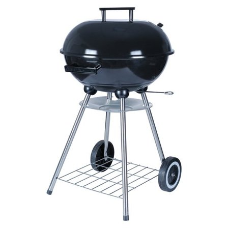 Kullgrill med emaljert lokk og justerbar luftventil, 43 cm