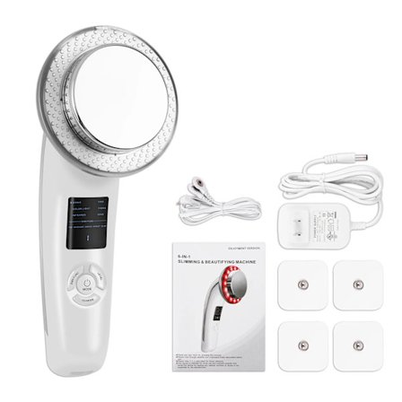 6 i 1 Lipo Cavitation Maskin Bærbar Ultralyd Cavitation Slankemaskin EMS Langt Infrarød Oppvarming Cellulitt Massasjeapparat
