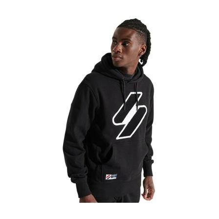 Superdry, sweatshirt Zwart, Heren, Maat:M