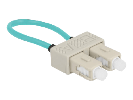 Delock loopbackadapter - beige, akvamarin