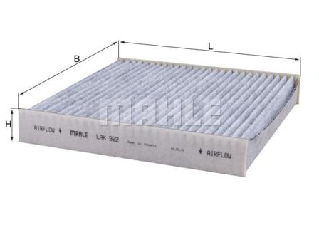 Kupéfilter KNECHT LAK 922