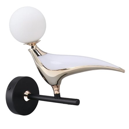 Lintulampun seinävalaisin, G9-kanta, yksinkertainen, elegantti, tyylikäs KLB