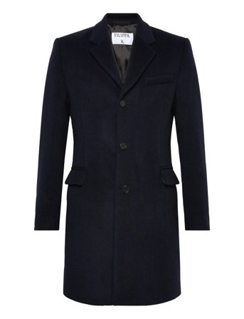 Filippa K William Wool Coat - Navy - 46