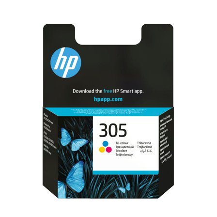 HP 305 - farge (cyan, magenta, gul) - original - blekkpatron