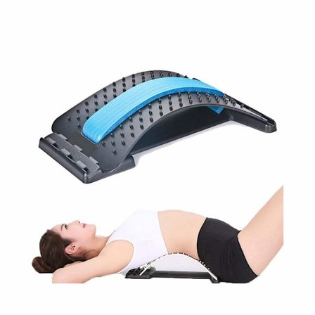 Rygstrækker Posture Massager til afslapning af ryggen (Blå)
