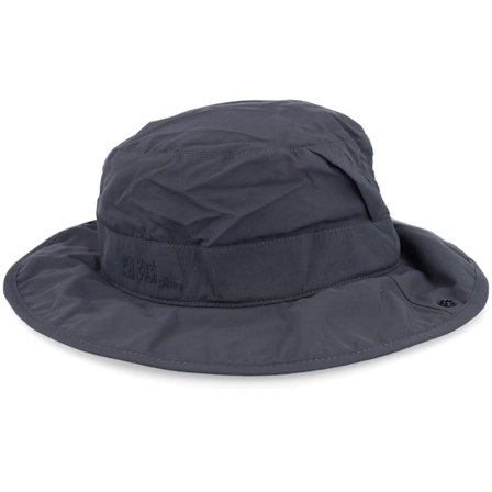 Jack Wolfskin - Svart bucket Hatt - Mesh Hat Phantom Bucket @ Hatstore