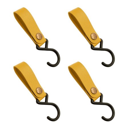 4st PU-läderkrokar Campingstativ 2 2