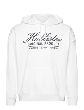 Hco. Guys Sweatshirts White Hollister