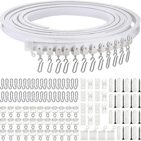 5 Meter Böjbar Tak Gardinskena Flexibel Takgardin